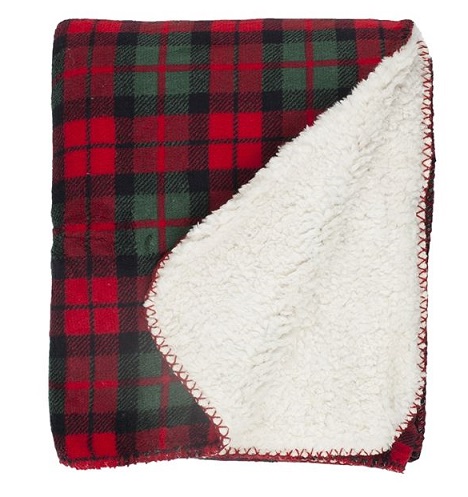 Unique Living Falun geruite plaid