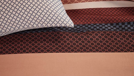 Tencel dekbedovertrek met grafische print